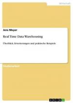 Jens Meyer: Real Time Data Warehousing
