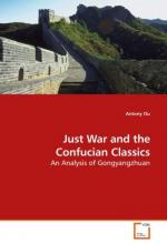 Just War and the Confucian Classics