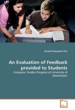 An Evaluation of Feedback provided to Students