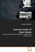 Acoustic Study of Akan Nasals