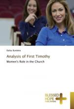 Analysis of First Timothy