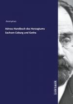 Adress-Handbuch des Herzogtums Sachsen Coburg und Gotha