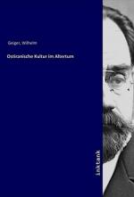 Ostiranische Kultur im Altertum