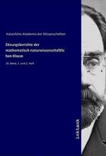 Sitzungsberichte der mathematisch-naturwissenschaftlichen Klasse