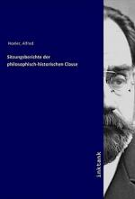 Sitzungsberichte der philosophisch-historischen Classe