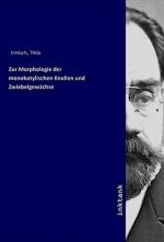 Zur Morphologie der monokotylischen Knollen und Zwiebelgewächse