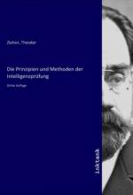 Die Prinzipien und Methoden der Intelligenzprüfung