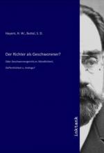 Der Richter als Geschworener?
