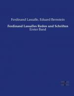 Ferdinand Lassalles Reden und Schriften