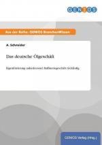 Das deutsche Ölgeschäft