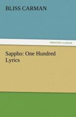 Sappho: One Hundred Lyrics