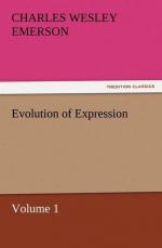 Evolution of Expression ¿ Volume 1