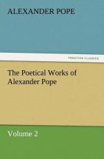 The Poetical Works of Alexander Pope, Volume 2