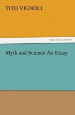 Myth and Science An Essay