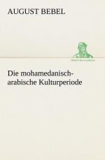 Die mohamedanisch-arabische Kulturperiode