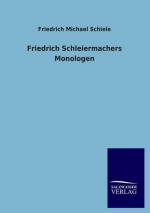 Friedrich Schleiermachers Monologen