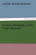 Esoteric Christianity, or The Lesser Mysteries