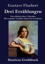 Drei Erzählungen (Großdruck)