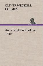 Autocrat of the Breakfast Table