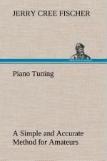 Piano Tuning A Simple and Accurate Method for Amateurs