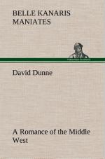 David Dunne A Romance of the Middle West