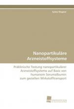 Nanopartikuläre Arzneistoffsysteme