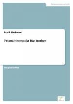 Programmprojekt Big Brother