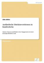 Ausländische Direktinvestitionen in Kambodscha