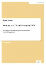 Messung von Dienstleistungsqualität