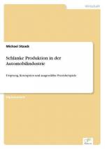 Schlanke Produktion in der Automobilindustrie