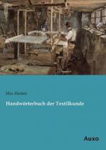 Max Heiden: Handwörterbuch der Textilkun