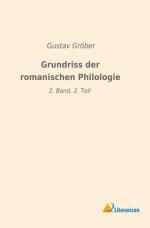 Grundriss der romanischen Philologie