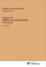 Organ der Militärwissenschaftlichen Vereine