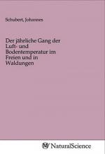 Der jährliche Gang der Luft- und Bodentemperatur im Freien und in Waldungen