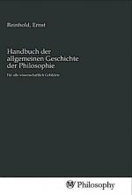 Handbuch der allgemeinen Geschichte der Philosophie