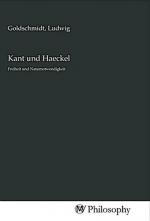 Kant und Haeckel