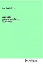 Auswahl gottesdienstlicher Vortraege