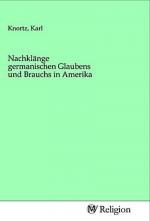 Karl Knortz: Nachklänge germanischen Gla