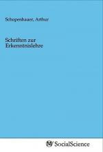 Schriften zur Erkenntnislehre