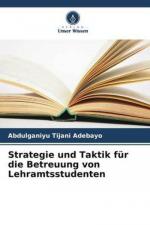 Strategie und Taktik für die Betreuung von Lehramtsstudenten