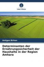 Determinanten der Ernährungssicherheit der Haushalte in der Region Amhara