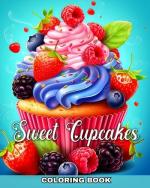 Sweet Cupcakes Coloring Book