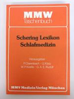 Schering Lexikon Schlafmedizin - MMV Medizin Verlag 1991 | K526-13