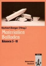 Norbert Berger: Materialien Balladen: Ma