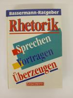 Jörg Studer: Rhetorik. Sprechen - Vortra