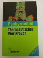 Degruyter: Pschyrembel Therapeutisches W