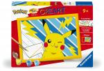 ISBN 4005556255573: CreArt, Malen nach Zahlen Kinder Pokémon - Freches Pikachu