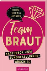 ISBN 4014489123316: Team Braut- Kartenbox zum Junggesellinnenabschied-Feiern, Freuen & Erinnern