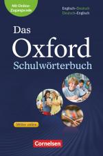 ISBN 9780194396875: Das Oxford Schulwörterbuch - Englisch-Deutsch/Deutsch-Englisch - Ausgabe 2017 - A2-B1 - Wörterbuch - Flexibler Kunststoff-Einband