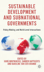 ISBN 9780230360525: Sustainable Development and Subnational Governments – Policy-Making and Multi-Level Interactions